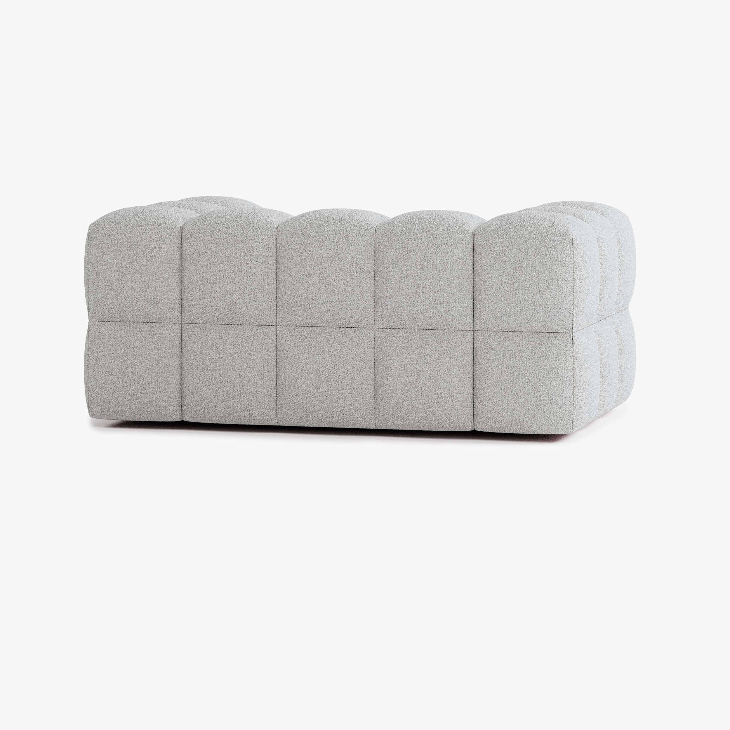 Leo Sofa, Composition L3, 2 Seats, Upholstery E7