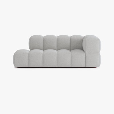 Sofa Leo, Zusammenstellung L4, 4 Plätze, Armlehne rechts, Bezug E7