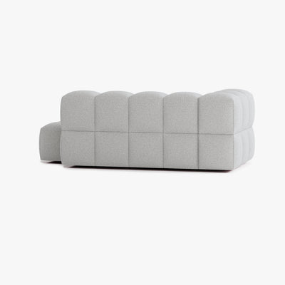 Sofa Leo, Zusammenstellung L4, 4 Plätze, Armlehne links, Bezug E7