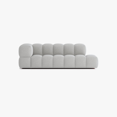 Sofa Leo, Komposition L4, 5 Plätze, Armlehne links, Bezug E7