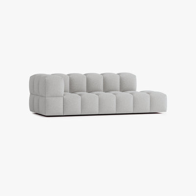 Sofa Leo, Komposition L4, 5 Plätze, Armlehne links, Bezug E7
