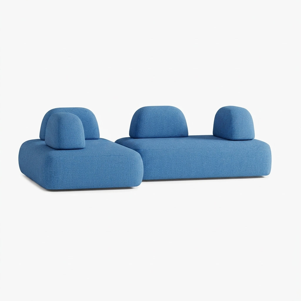 Dan Sofa, Composition D5, 6 Seats, Upholstery S10