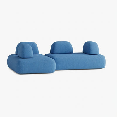 Dan Sofa, Composition D5, 6 Seats, Upholstery S10