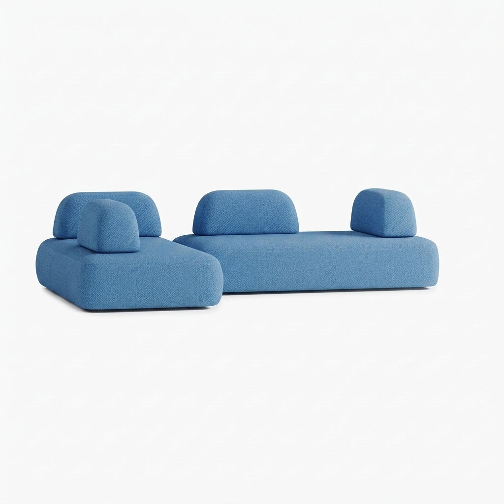 Dan Sofa, Composition D5, 8 Seats, Upholstery S10