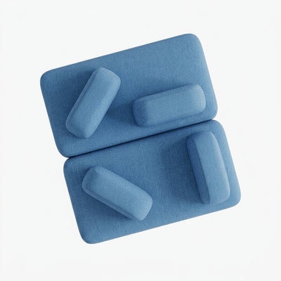 Dan Sofa, Composition D5, 8 Seats, Upholstery S10