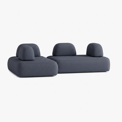 Dan Sofa, Composition D5, 6 Seats, Upholstery S10