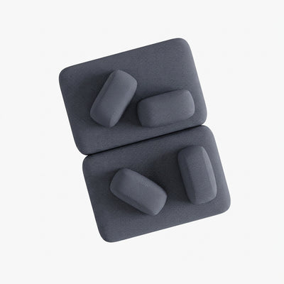 Dan Sofa, Composition D5, 6 Seats, Upholstery S10