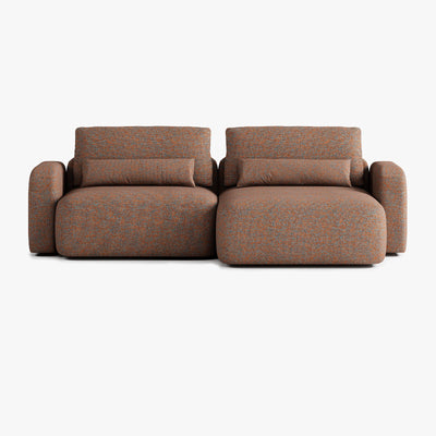Sofa Tom, Zusammenstellung T2, Chaiselongue rechts, Bezug Q10