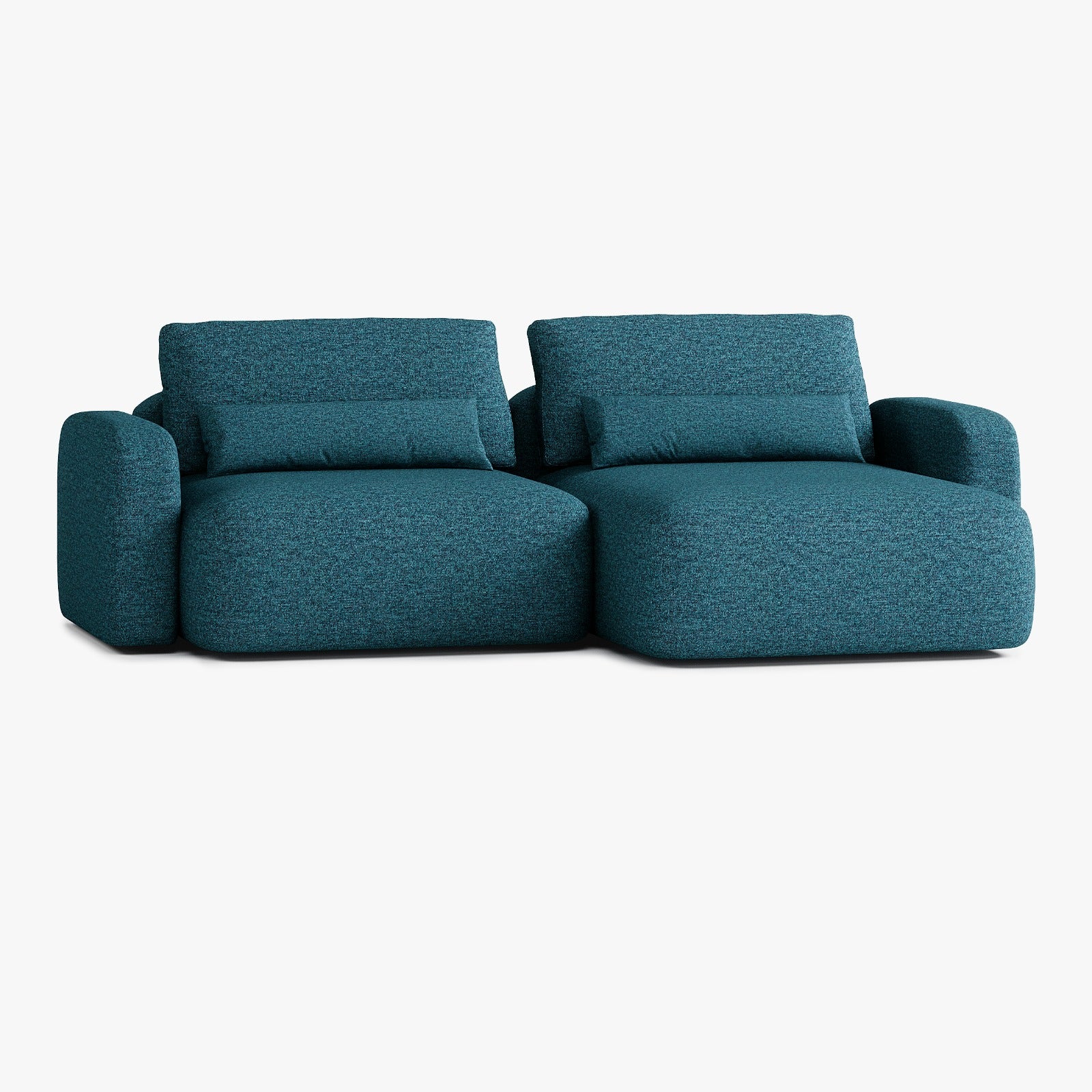Tom Sofa, T2 Composition, Right Peninsula, Q11 Upholstery