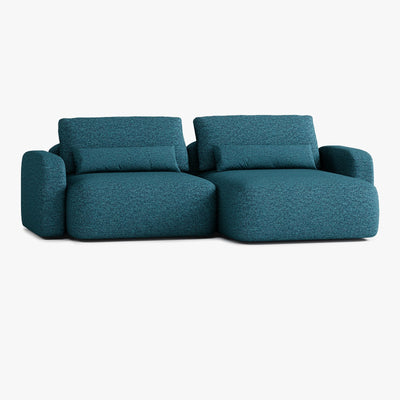 Sofa Tom, Zusammenstellung T2, Chaiselongue rechts, Bezug Q11