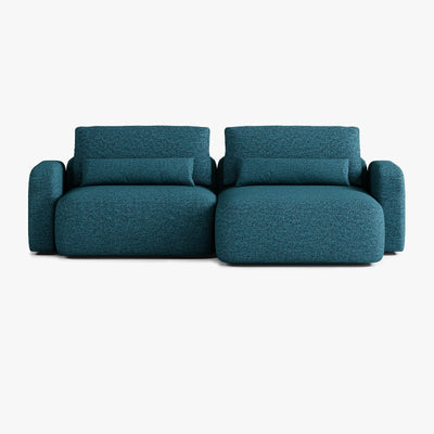 Sofa Tom, Zusammenstellung T2, Chaiselongue rechts, Bezug Q11