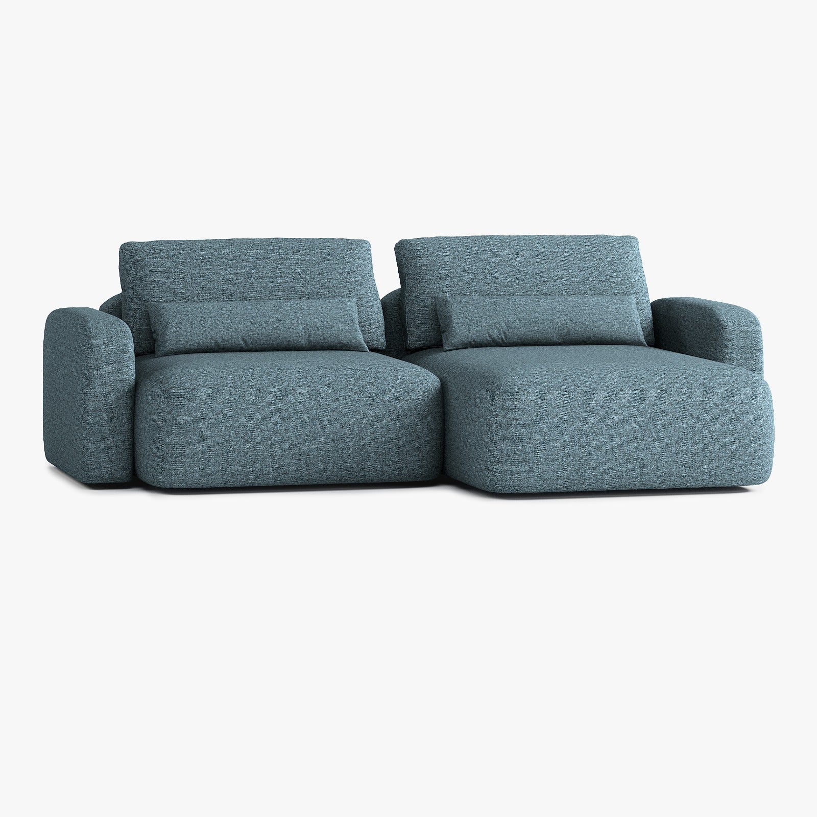Tom Sofa, T2 Composition, Right Peninsula, Q12 Upholstery