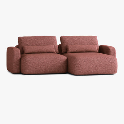 Sofa Tom, Zusammenstellung T2, Chaiselongue rechts, Bezug Q14