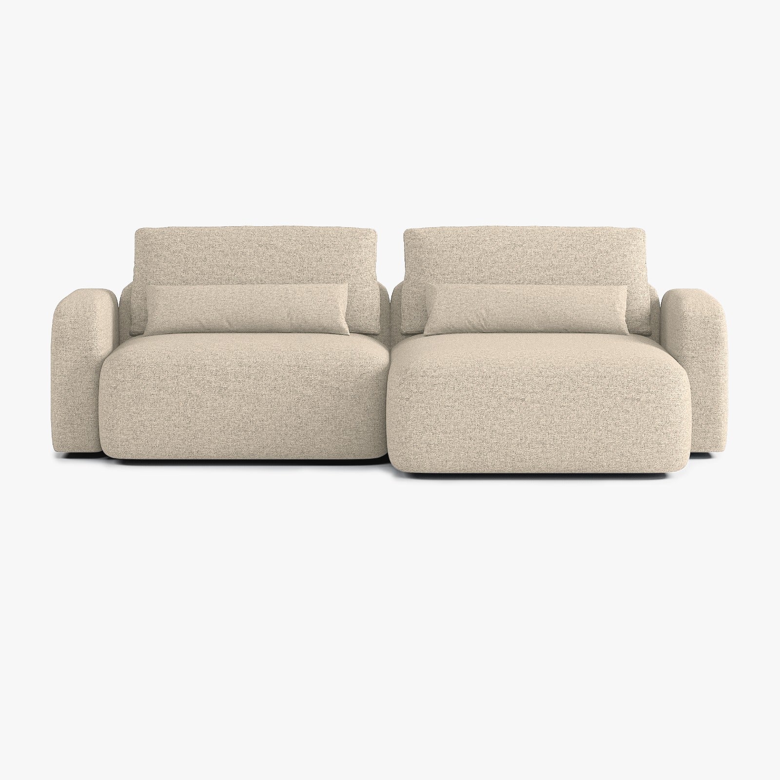 Tom Sofa, T2 Composition, Right Peninsula, Q2 Upholstery