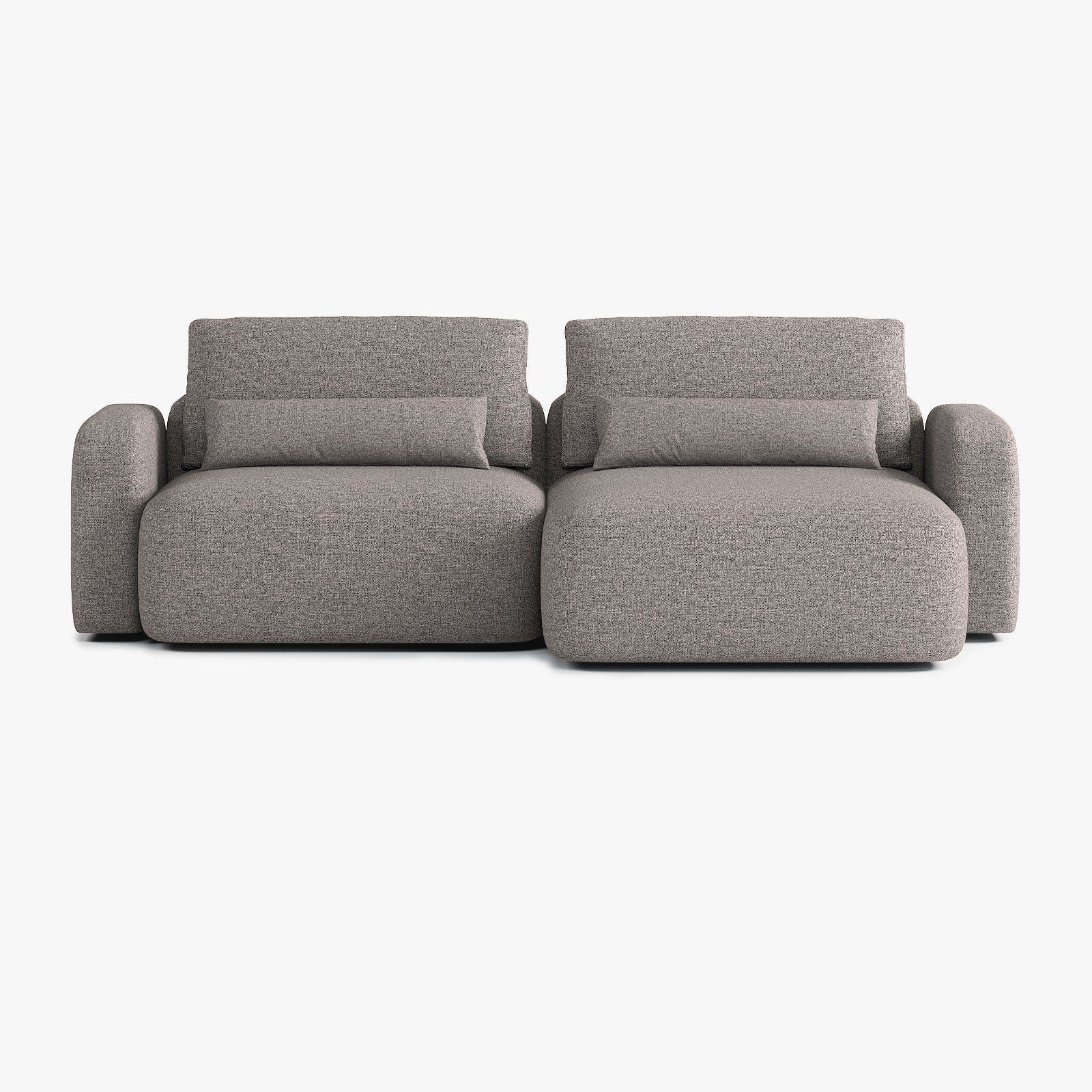 Tom Sofa, T2 Composition, Right Peninsula, Q15 Upholstery