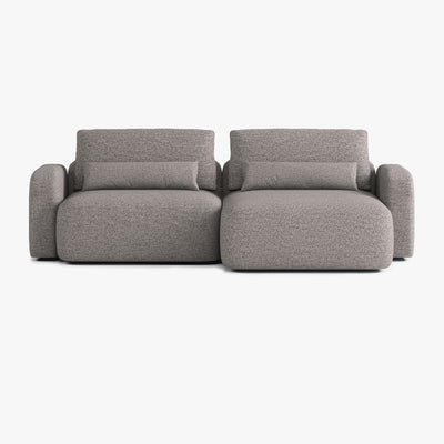 Sofa Tom, Zusammenstellung T2, Chaiselongue rechts, Bezug Q15