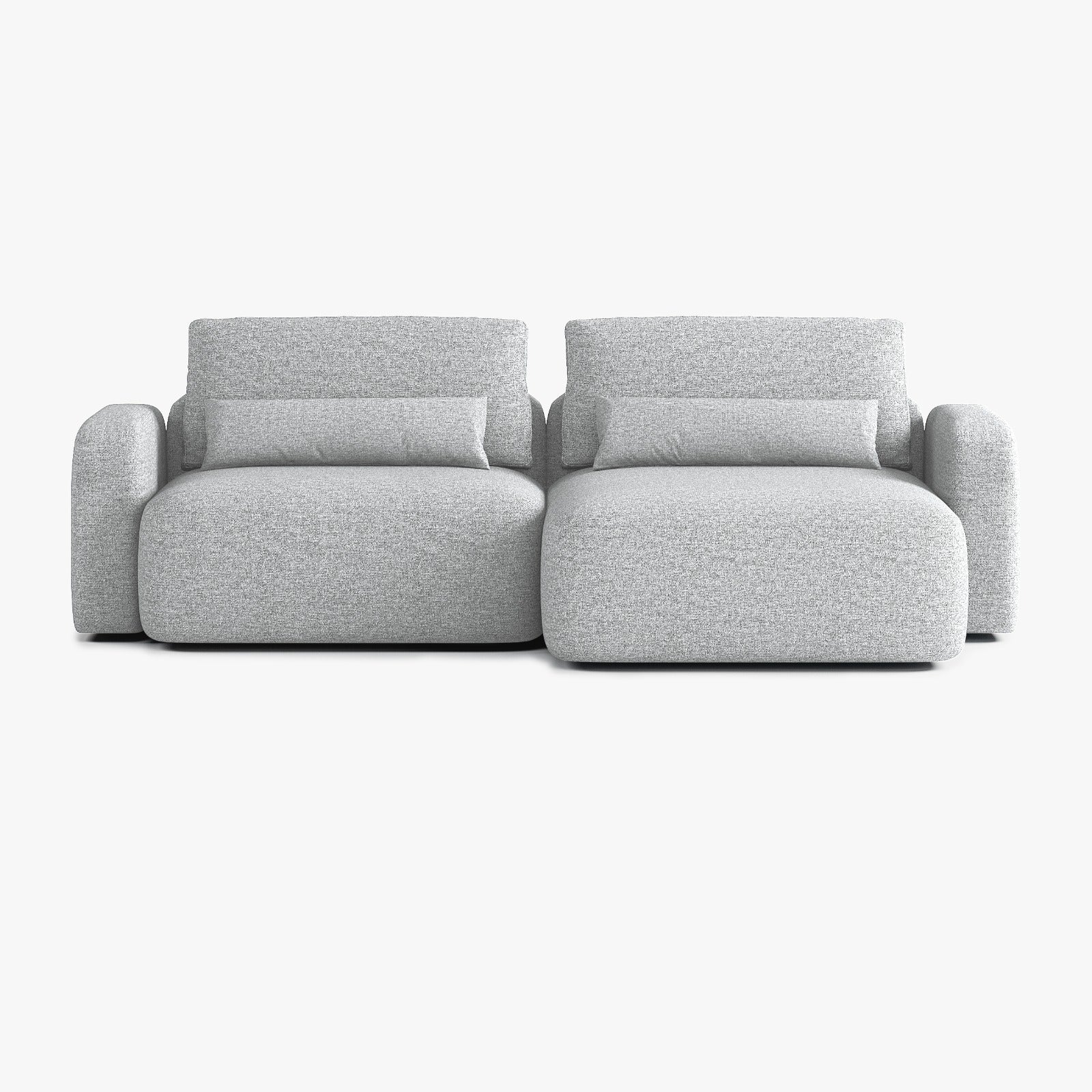 Tom Sofa, T2 Composition, Right Peninsula, Q18 Upholstery