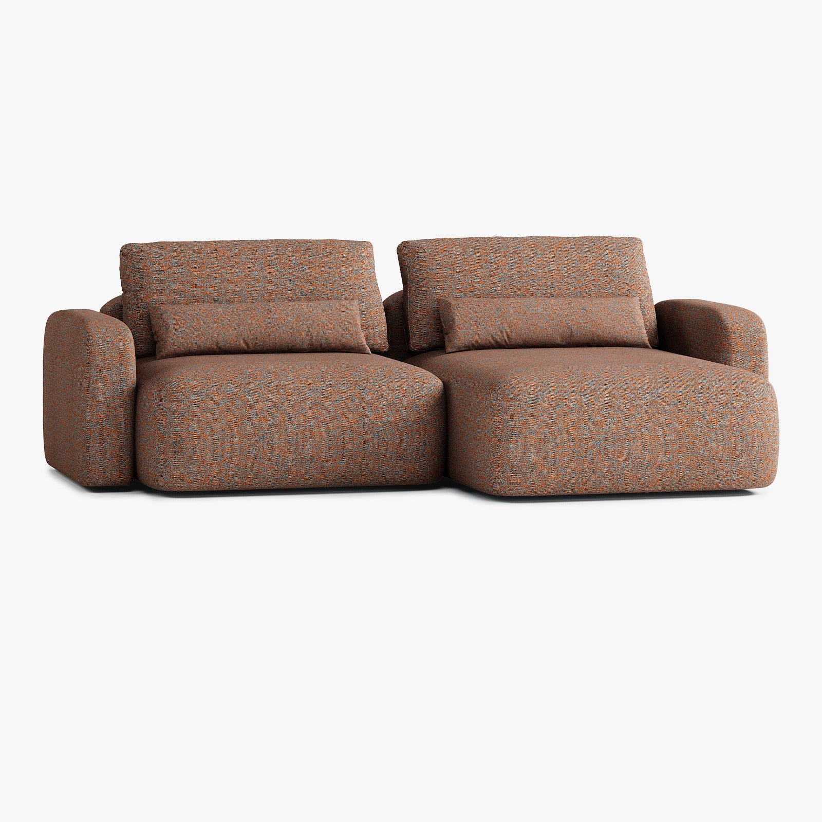 Sofa Tom, Zusammenstellung T2, Chaiselongue rechts, Bezug Q10