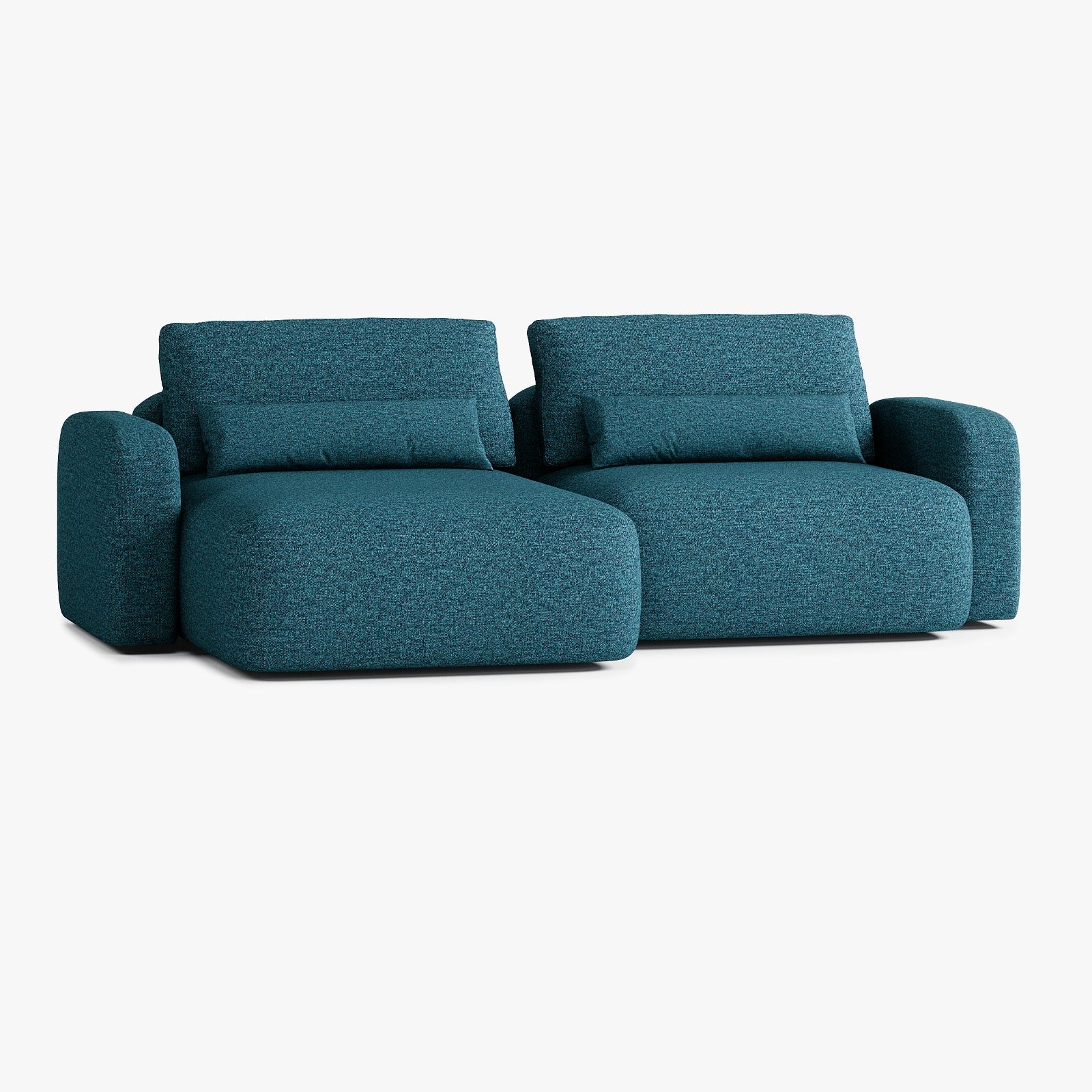 Tom Sofa, T2 Composition, Left Peninsula, Q11 Upholstery