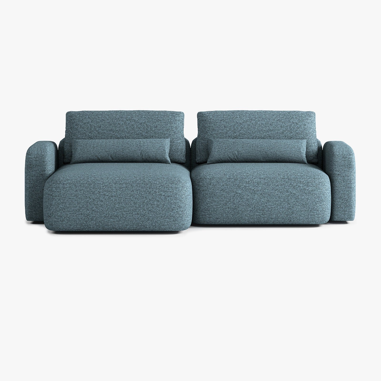 Sofa Tom, Zusammenstellung T2, Chaiselongue links, Bezug Q12