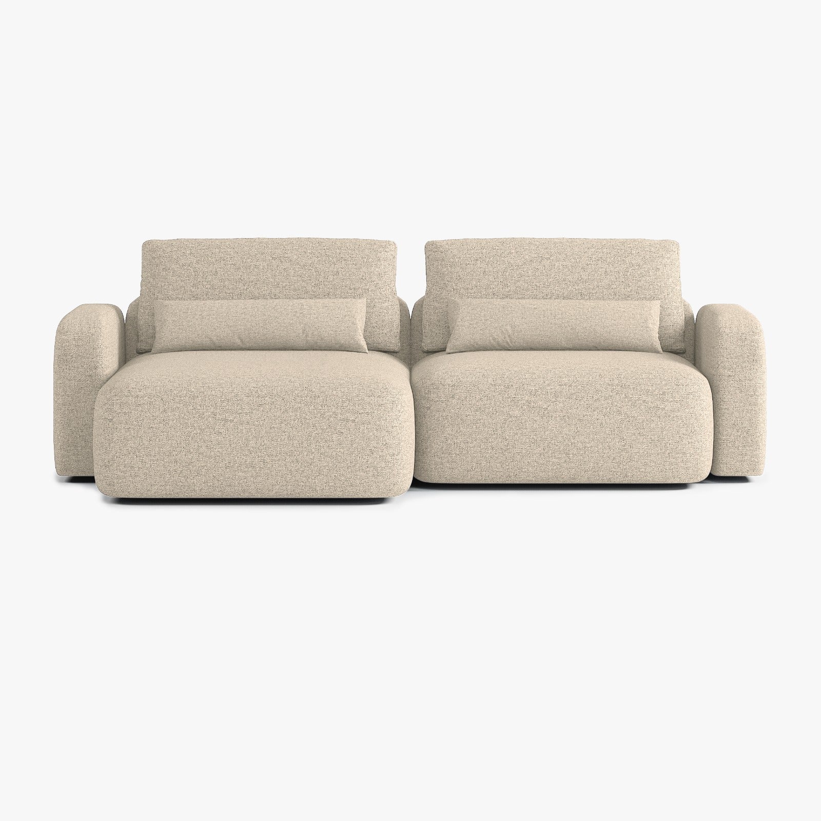 Tom Sofa, T2 Composition, Left Peninsula, Q2 Upholstery