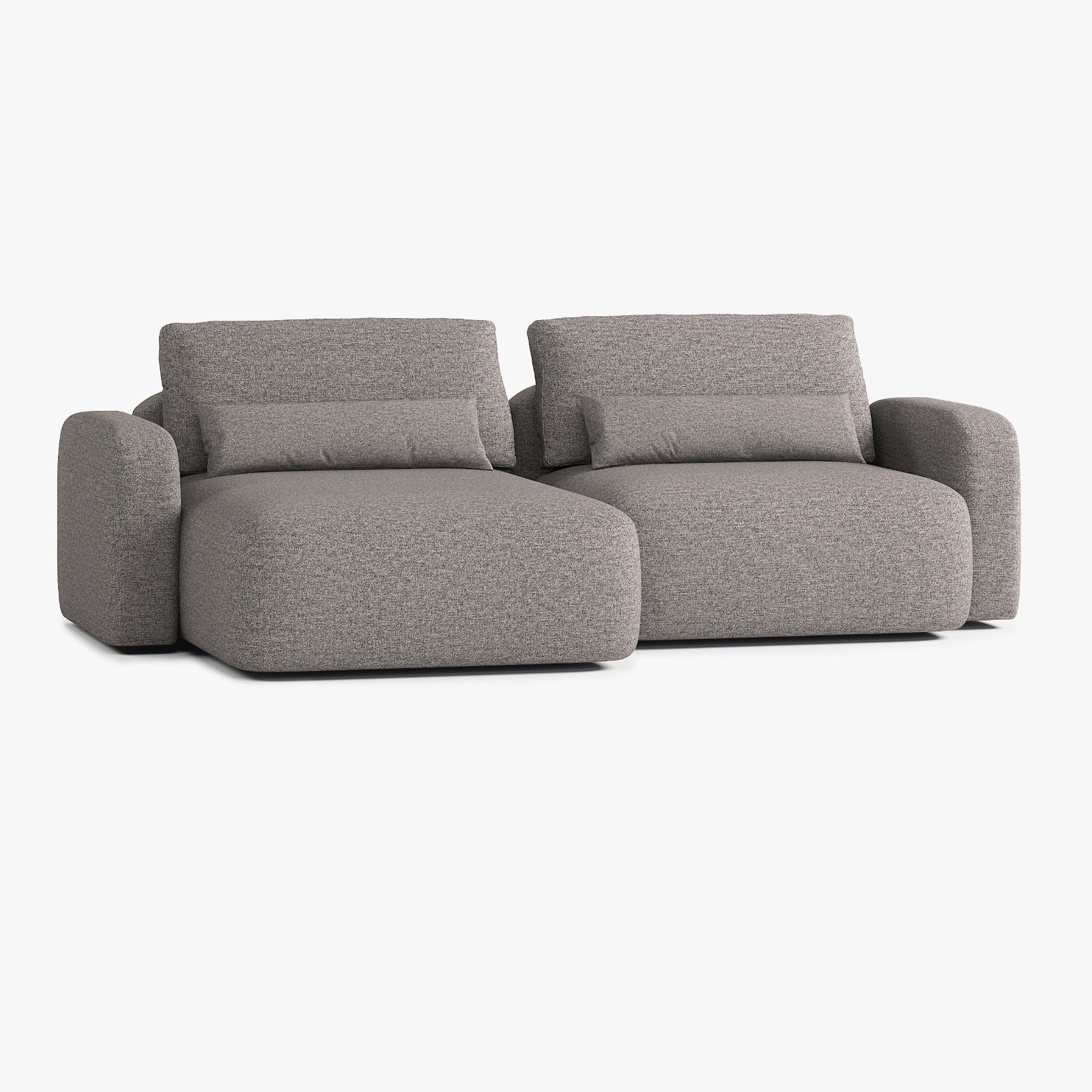 Tom Sofa, T2 Composition, Left Peninsula, Q15 Upholstery