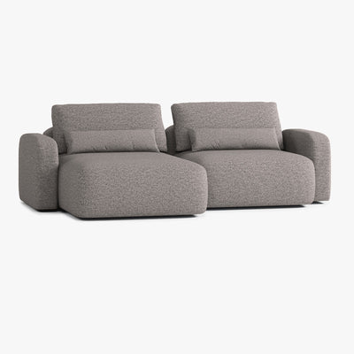 Sofa Tom, Zusammenstellung T2, Chaiselongue links, Bezug Q15