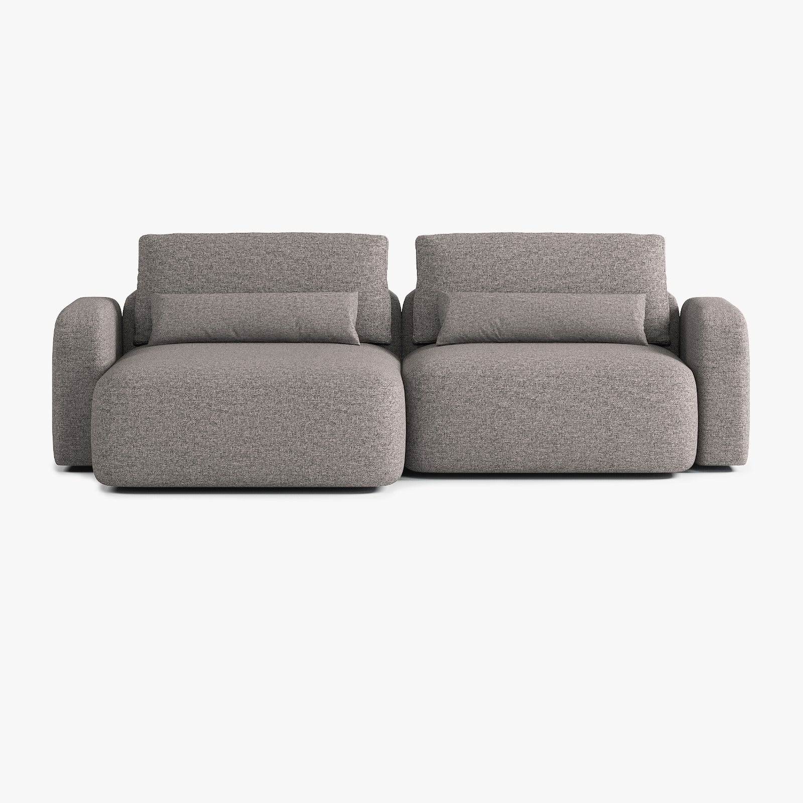 Sofa Tom, Zusammenstellung T2, Chaiselongue links, Bezug Q15
