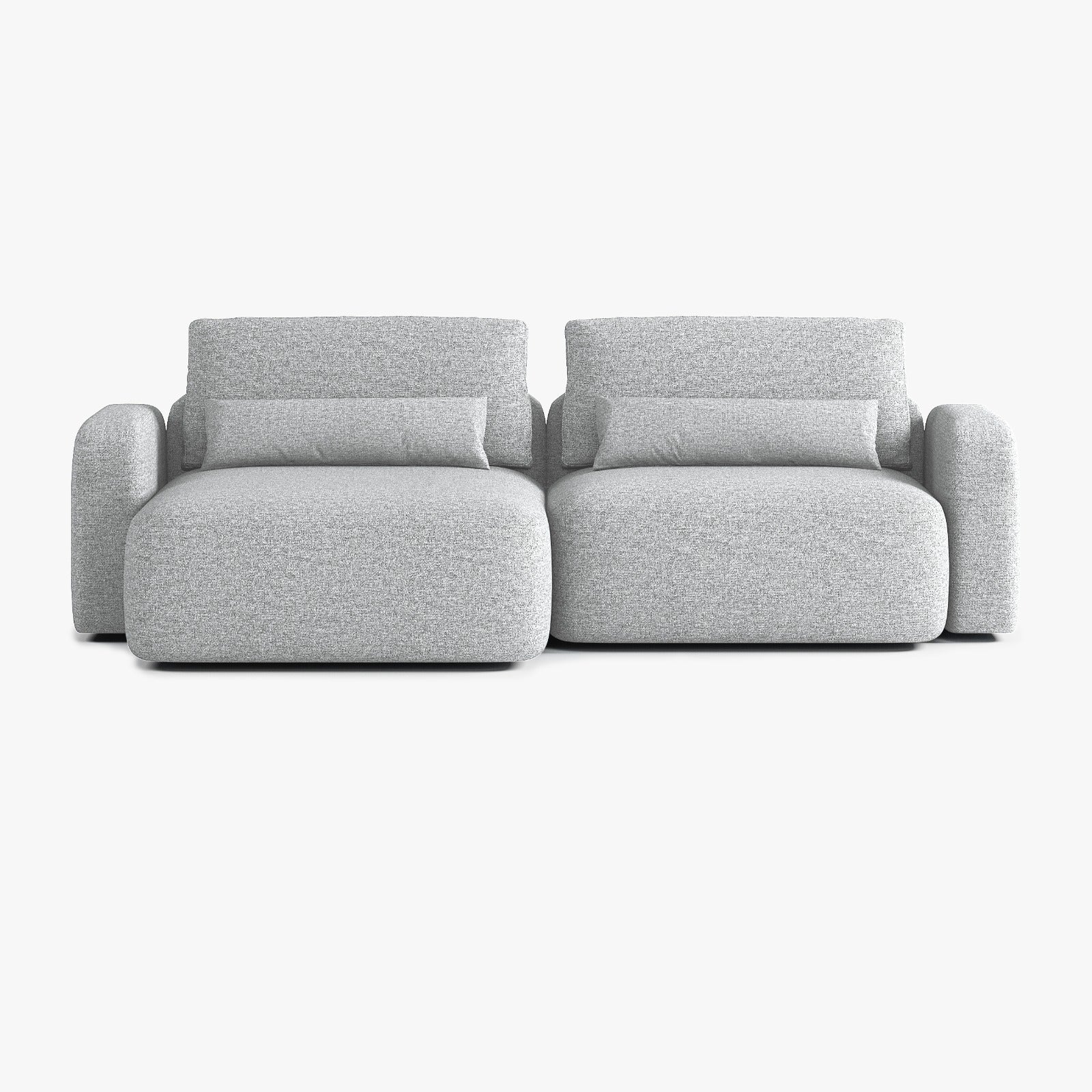 Sofa Tom, Zusammenstellung T2, Chaiselongue links, Bezug Q18
