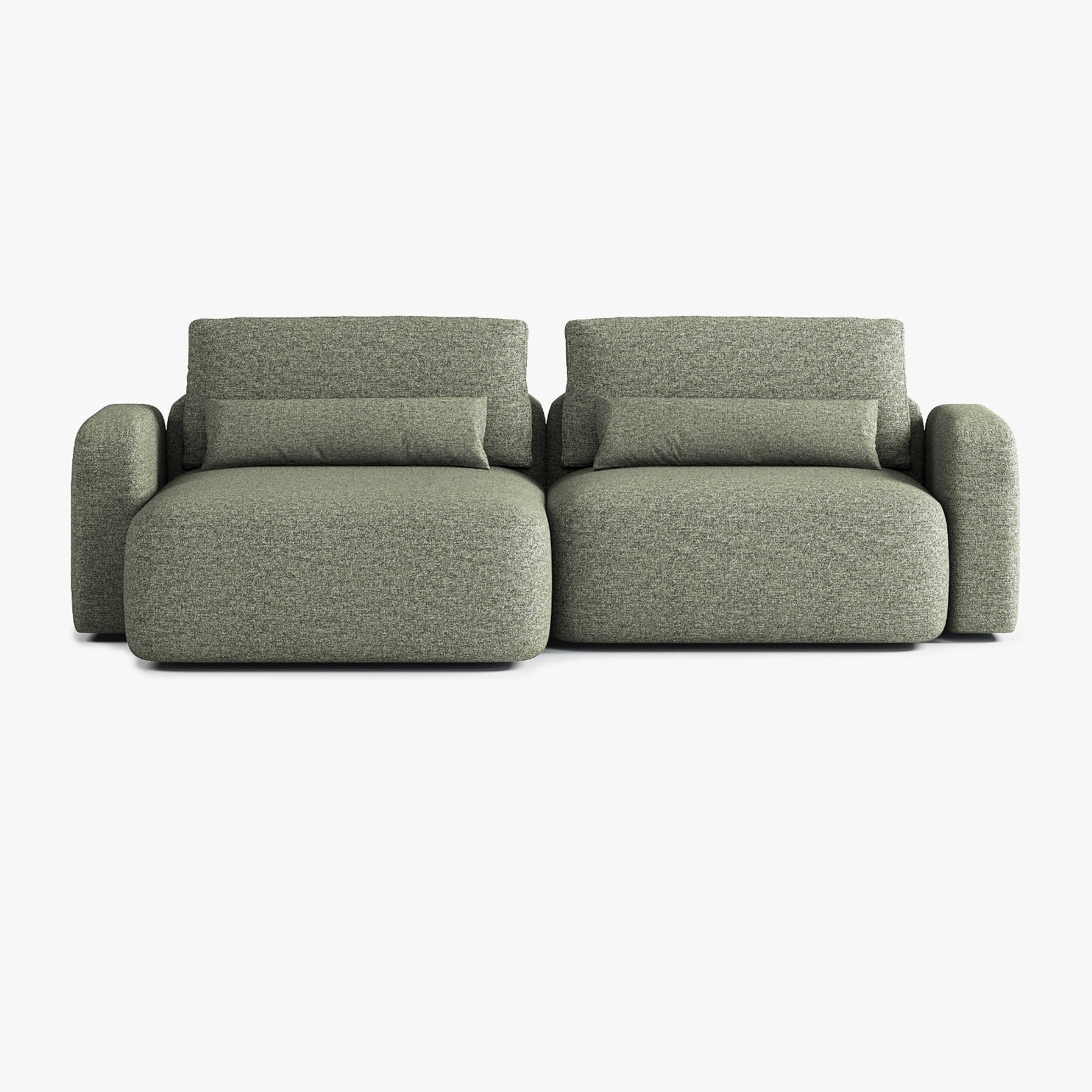 Tom Sofa, T2 Composition, Left Peninsula, Q7 Upholstery