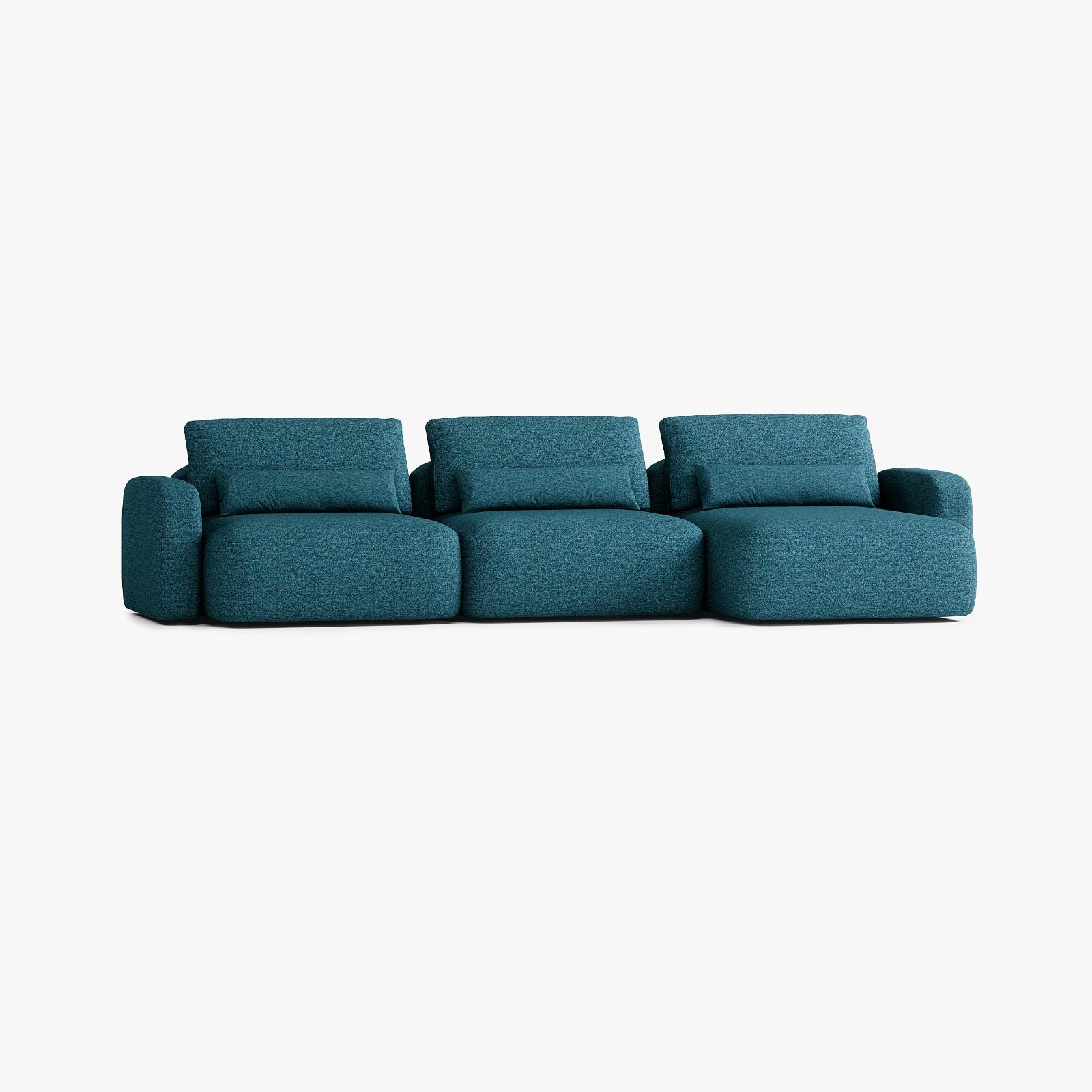 Tom Sofa, Composition T4, Peninsula on the Right, Q11 Upholstery