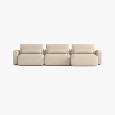 Sofa Tom, Zusammenstellung T4, Chaiselongue rechts, Bezug Q2