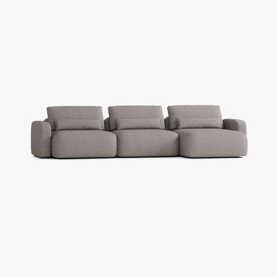 Tom Sofa, Composition T4, Right Chaise, Upholstery Q15