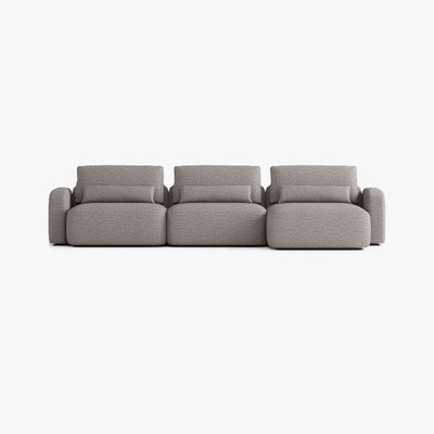 Tom Sofa, Composition T4, Right Chaise, Upholstery Q15