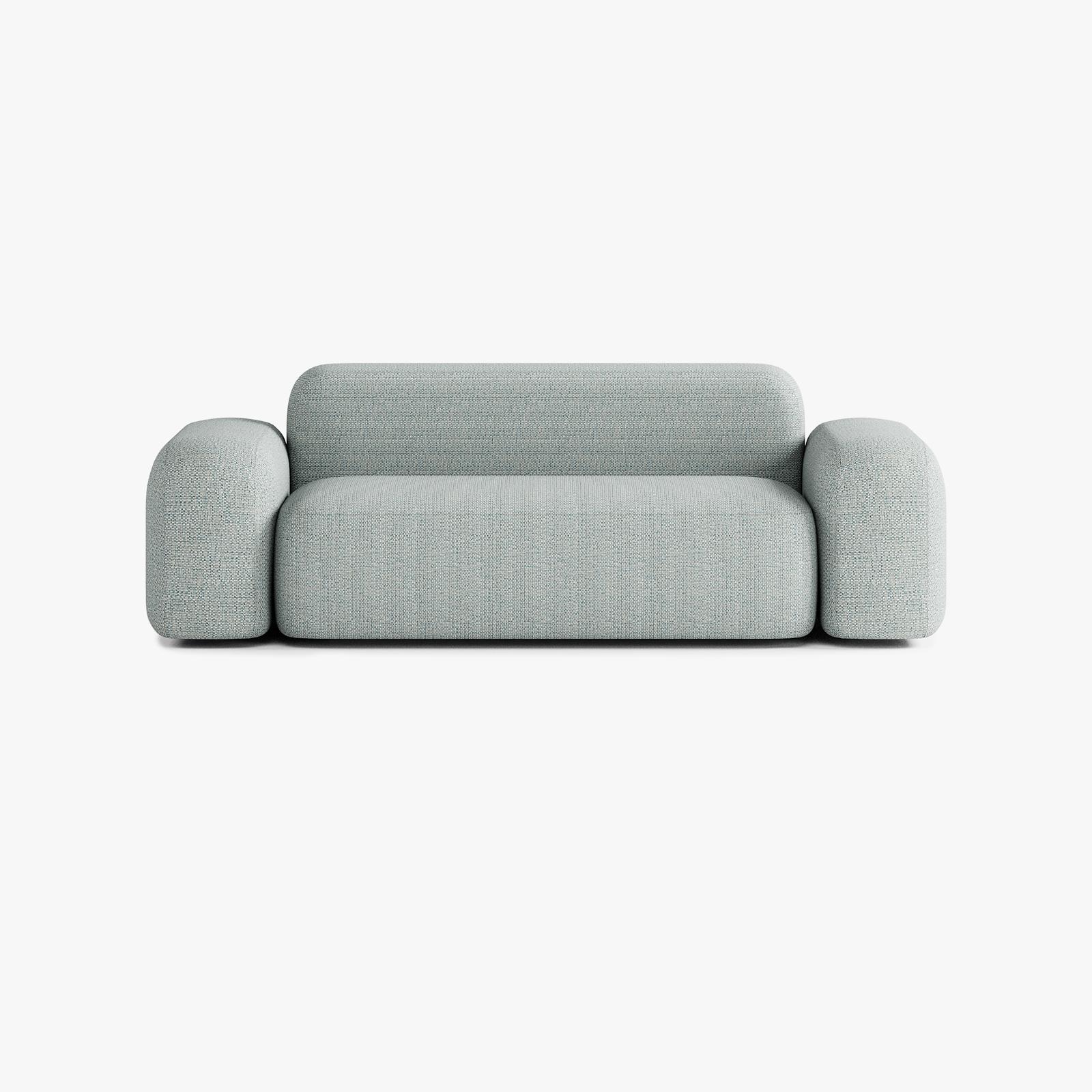 Max Sofa, Composition A3, 2 Seater, V4 Upholstery