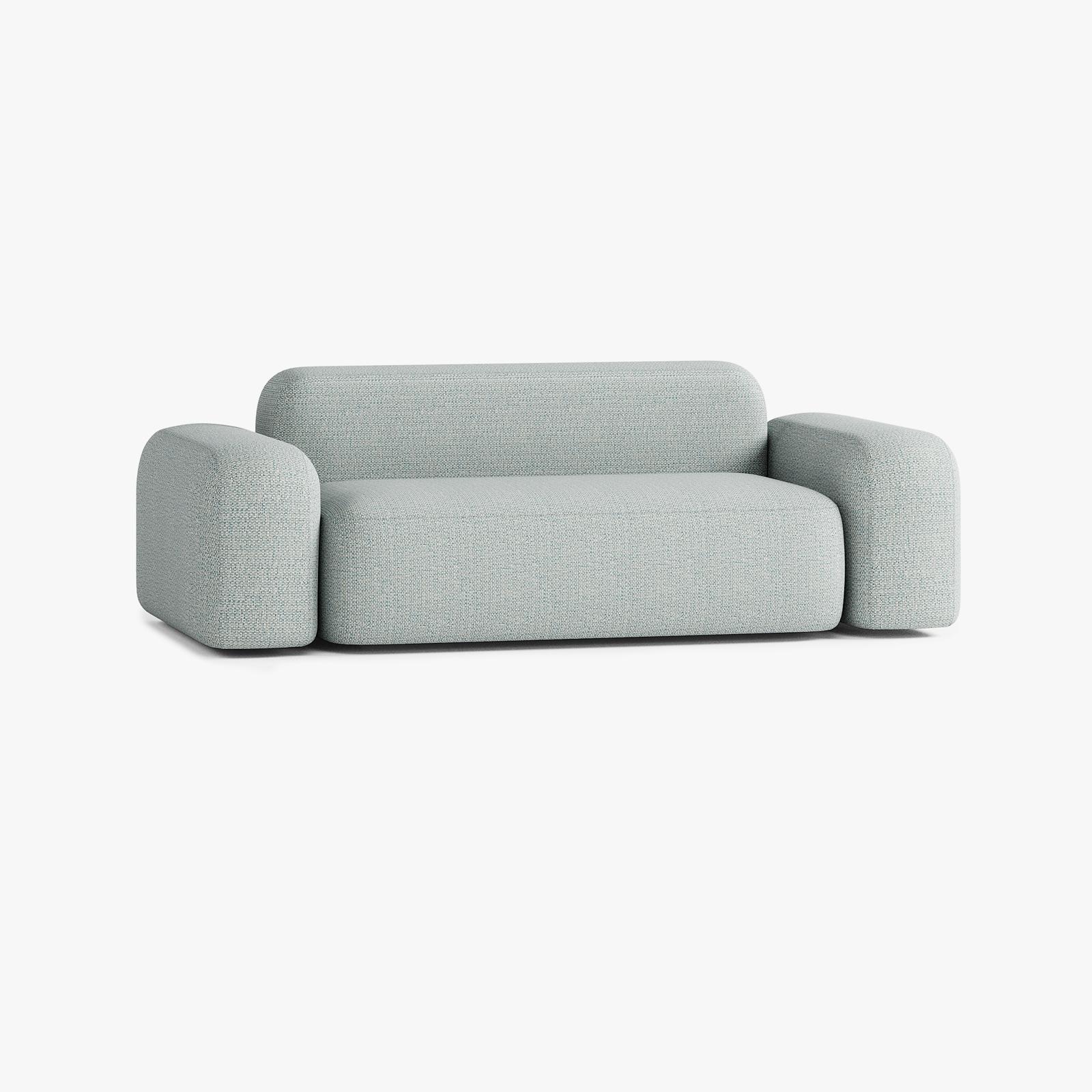 Max Sofa, Composition A3, 2 Seater, V4 Upholstery