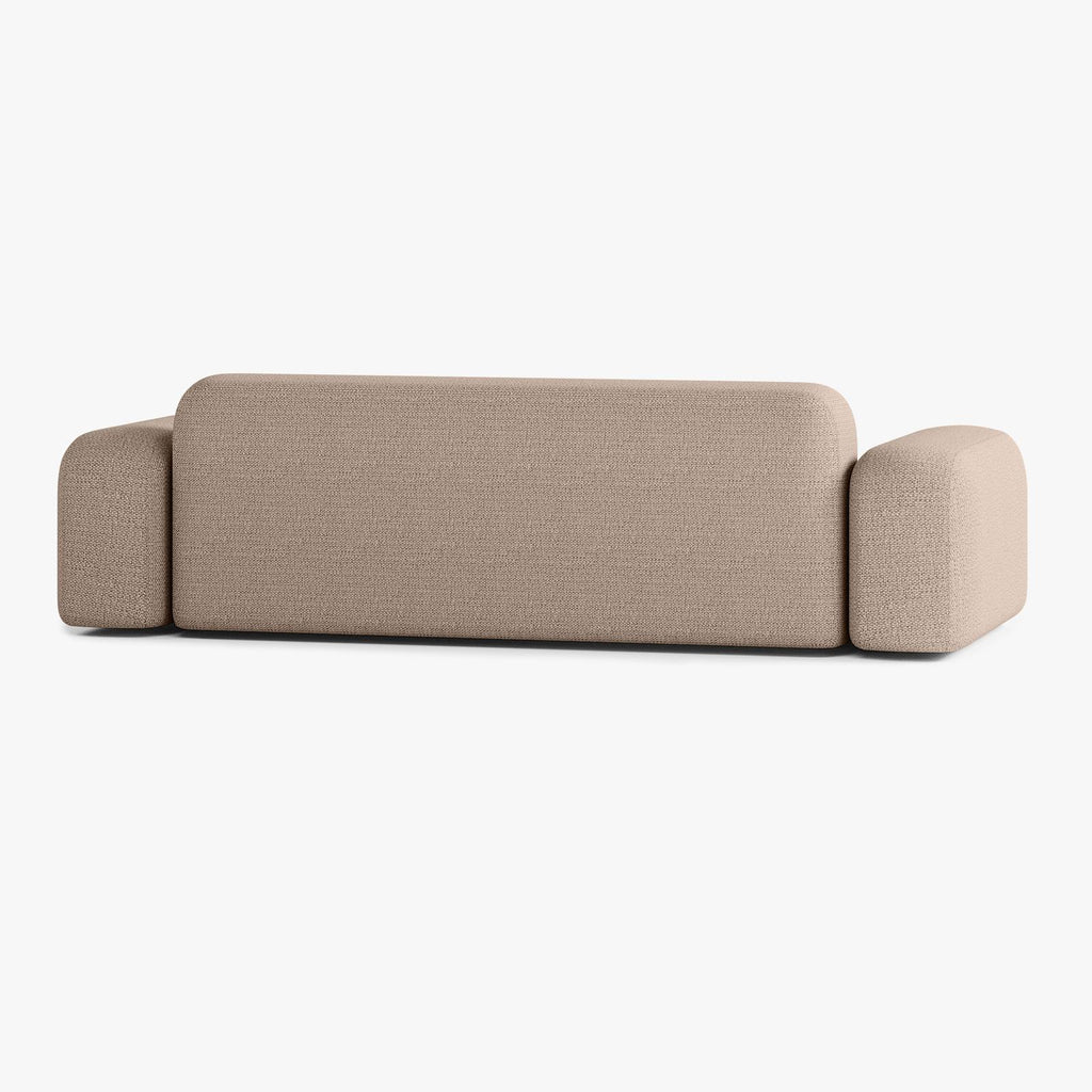 Divano Max, Outdoor, Composizione A3, 3 Posti, Rivestimento V3