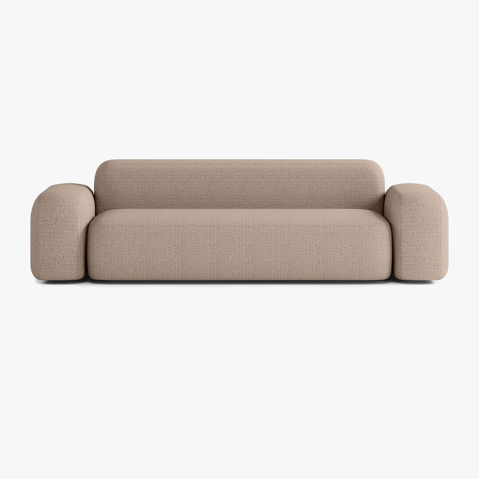 Max Sofa, Composition A3, 3 Seater, V3 Upholstery