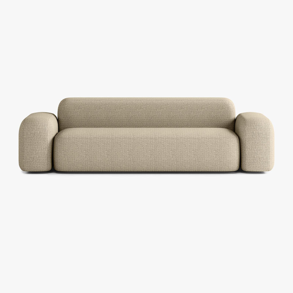 Divano Max, Outdoor, Composizione A3, 3 Posti, Rivestimento V1