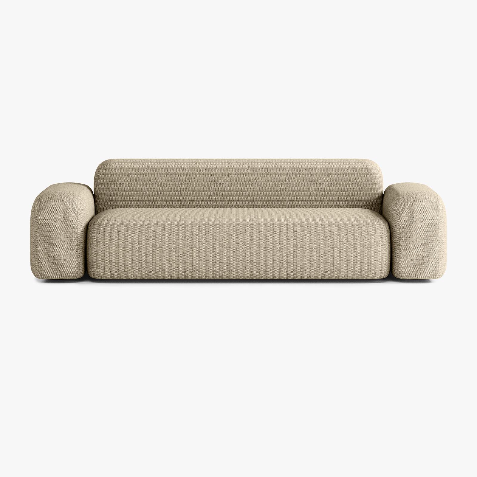 Max Sofa, Composition A3, 3 Seater, V1 Upholstery