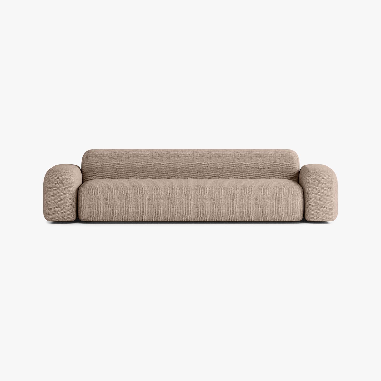 Max Sofa, Composition A3, 4 Seater, V3 Upholstery
