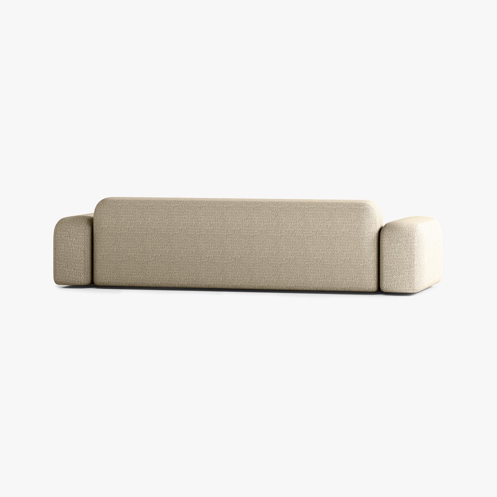 Max Sofa, Composition A3, 4 Seater, V1 Upholstery