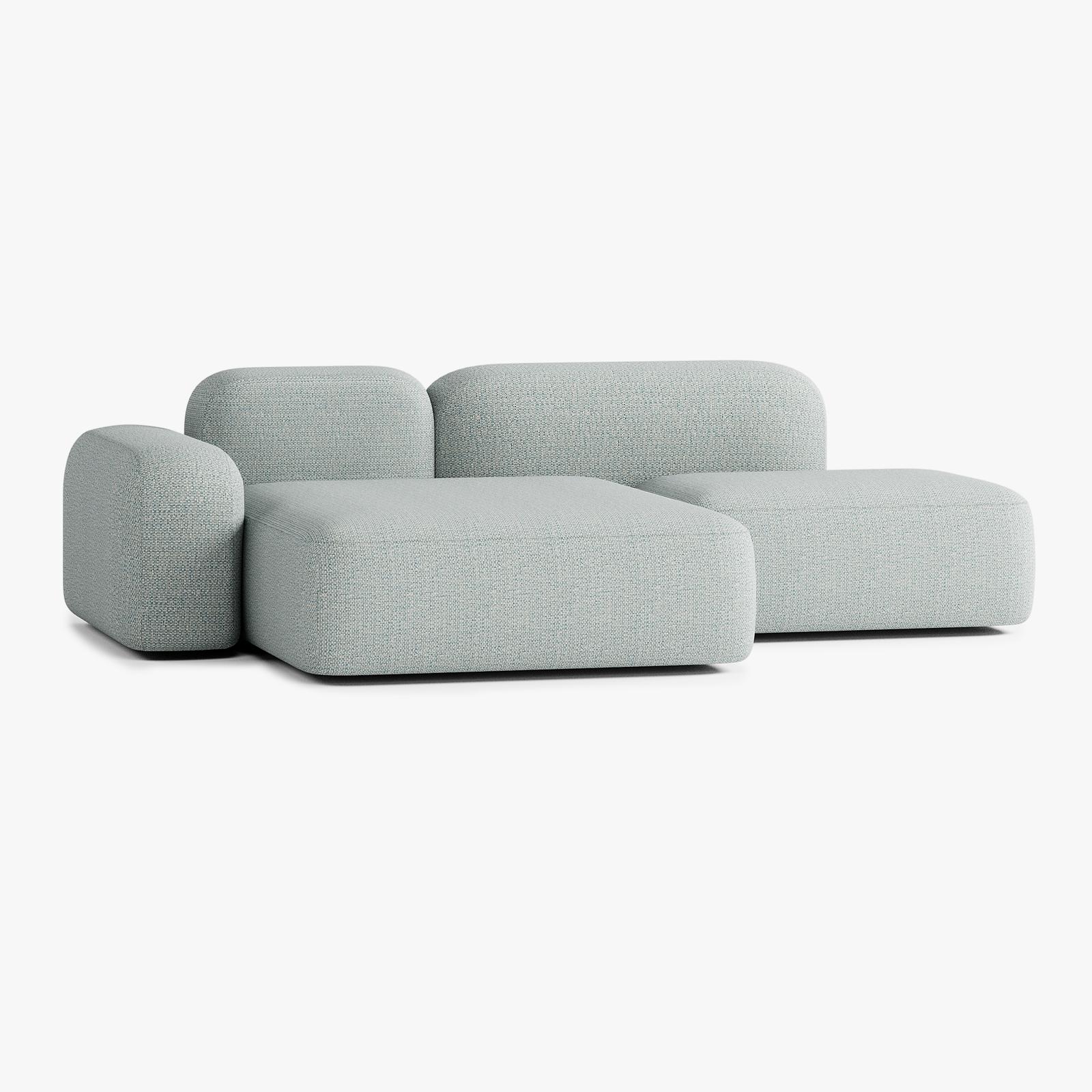 Kavč Max, Kompozicija A18, 3 Sedeži, Leva Peninsola, Prevleka V4