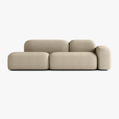 Max Sofa, Composition A19, 3 Seats, Right Armrest, Upholstery V1