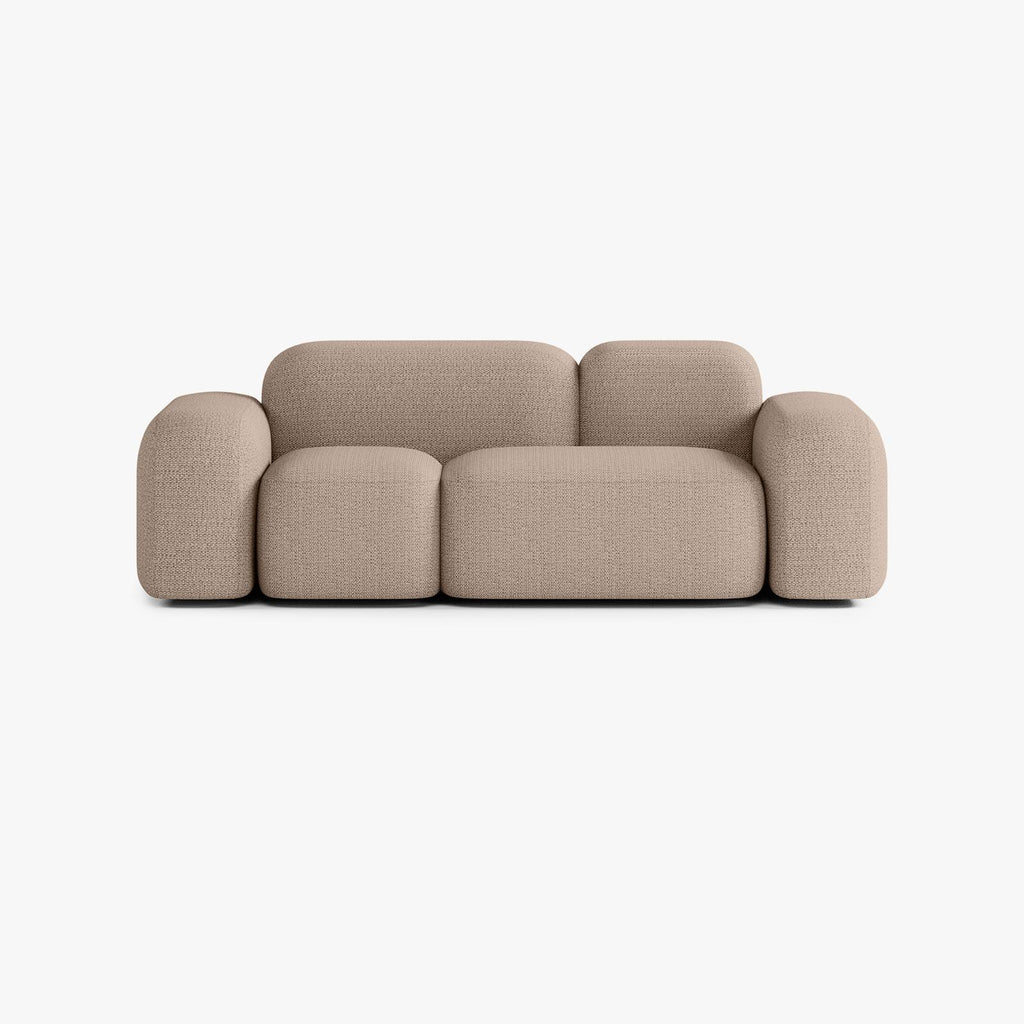 Sofa Max, Zusammenstellung A11, 2-Sitzer, Bezug V3