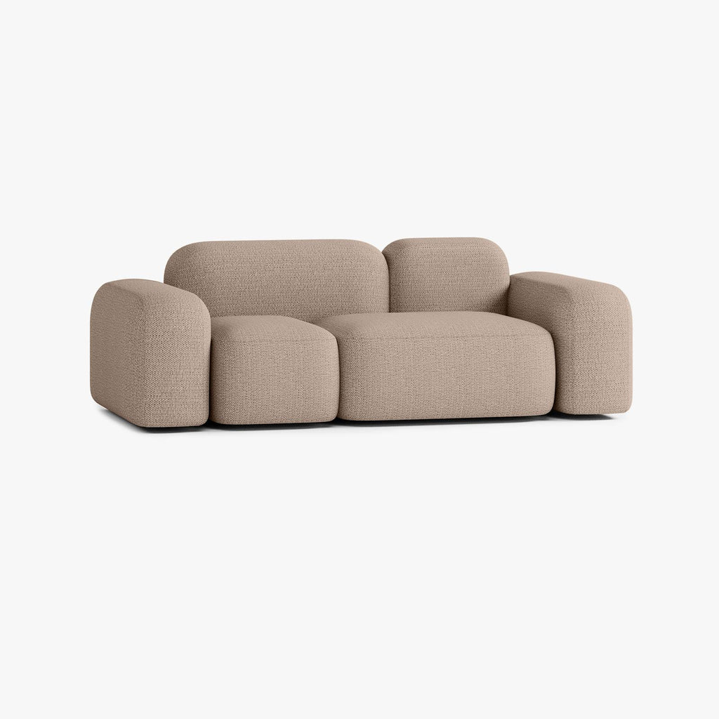 Sofa Max, Zusammenstellung A11, 2-Sitzer, Bezug V3