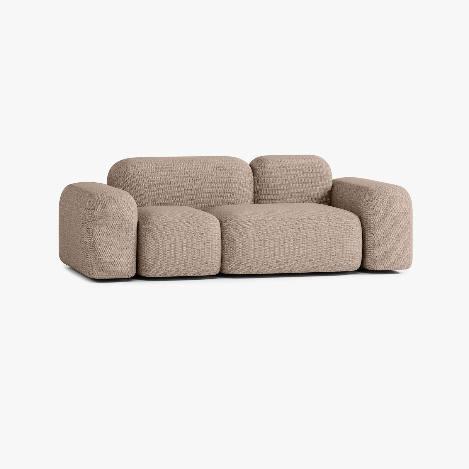 Kavč Max, Kompozicija A11, 2 sedeža, Prevleka V3