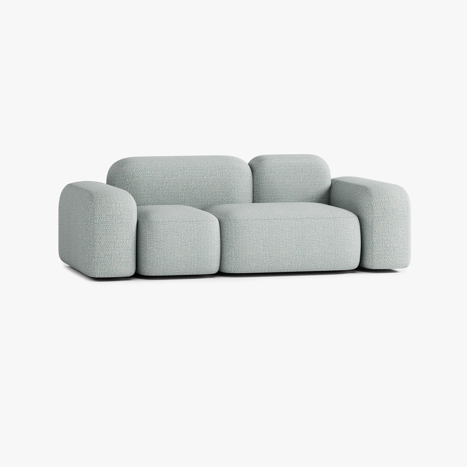 Kavč Max, sestava A11, 2 sedeža, prevleka V4