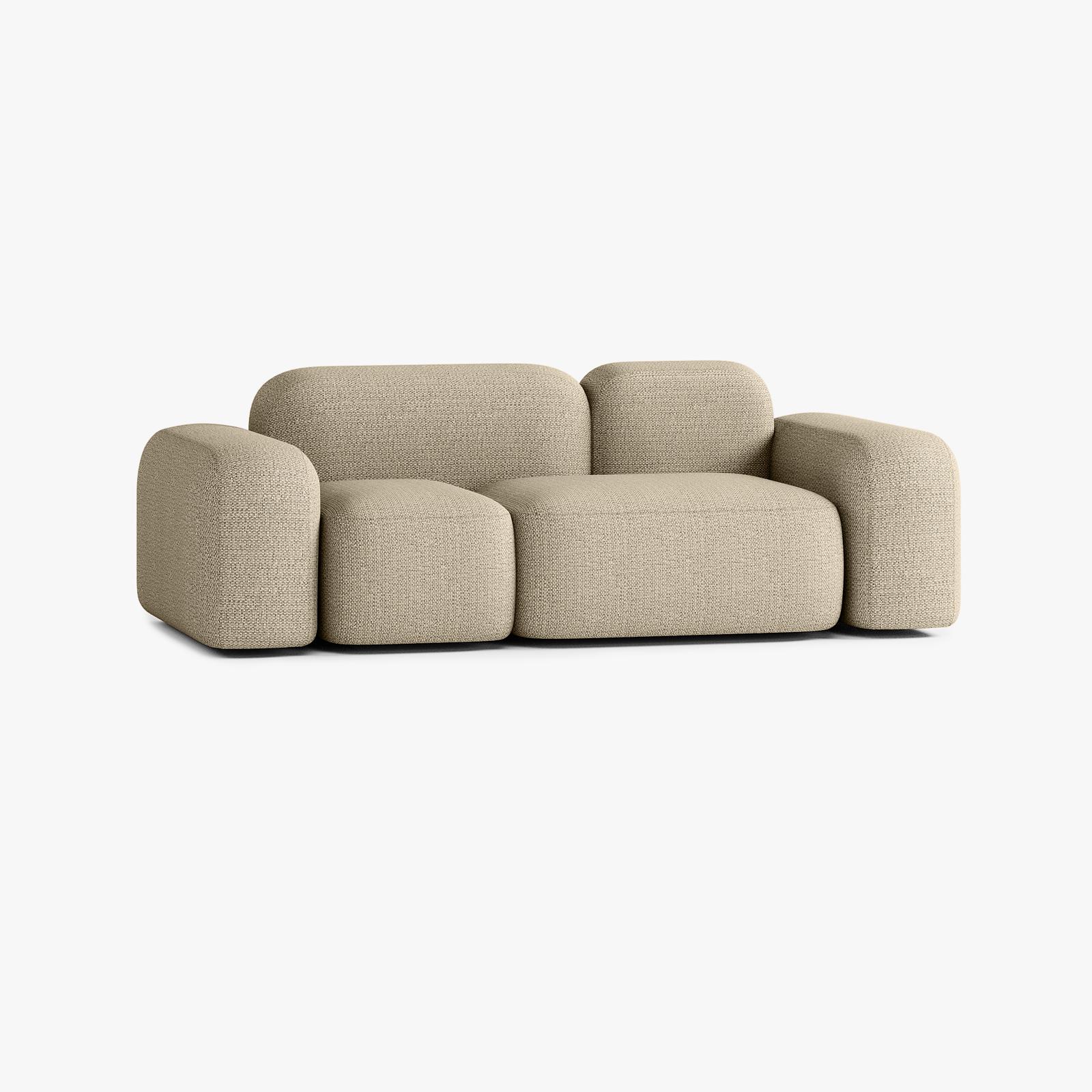 Sofa Max, Kompozicija A11, 2-sedežna, Prevleka V1