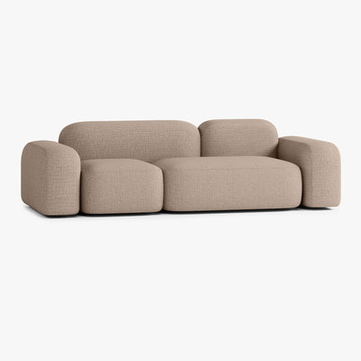 Sofa Max, Zusammenstellung A11, 3-Sitzer, Bezug V3